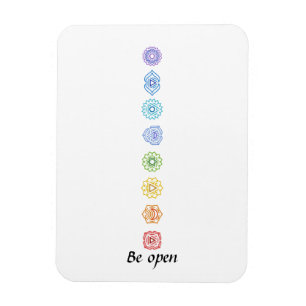 Kundalini Chakras Be Open Magnet