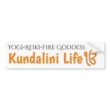 Kundalini Reiki Fire Goddess Bumper Sticker