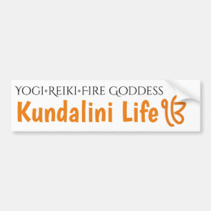 Kundalini  Reiki Fire Goddess Bumper Sticker