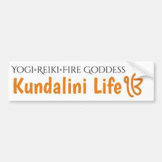 Kundalini Reiki Fire Goddess Bumper Sticker