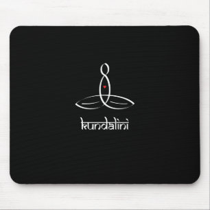 Kundalini - White Sanskrit style Mouse Pad