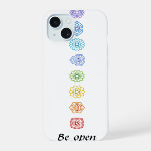 Kundalini Yoga Chakras Be Open iPhone 15 Case