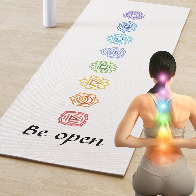 Kundalini Yoga Chakras Be Open Yoga Mat (Creator Uploaded)
