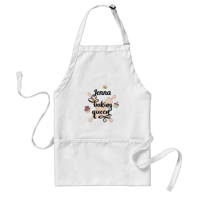 Kundenspezifisch Baking Queen Standard Apron (Front)
