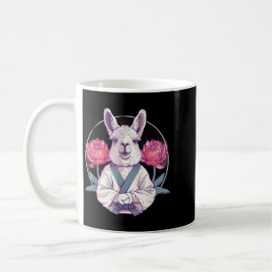 Kung Fu Alpaca Lotus Judo Jiu-Jitsu Martial Arts Coffee Mug
