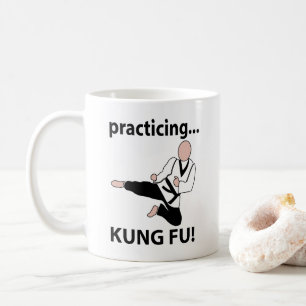 Kung Fu Black Belt Martial Arts Coffee Mug