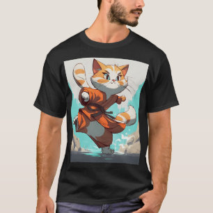 Kung Fu cat  T-Shirt