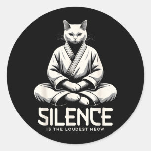 Kung Fu Chinese Kung Fu Asian Kung Fu Self defence Classic Round Sticker