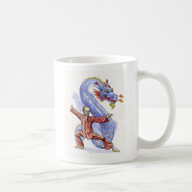 Kung Fu Dragon Coffee Mug (Right)