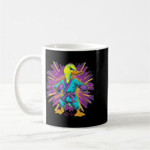 Kung Fu Duck Martial Arts Judo Duck Mma Taekwondo Coffee Mug