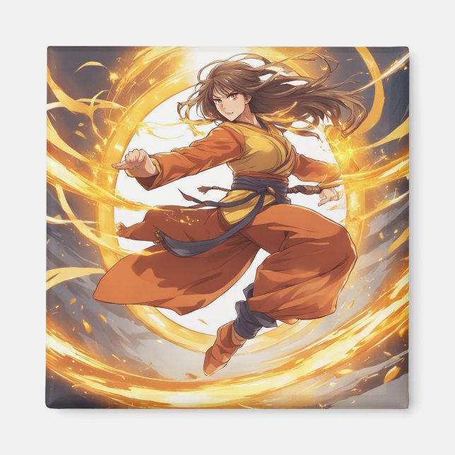Kung Fu Fighter 14 Magnet (Front)