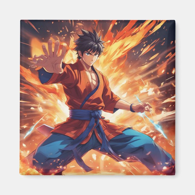 Kung Fu Fighter 1 Magnet (Front)