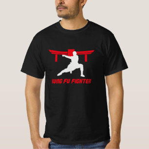 Kung Fu Fighter Martial Arts T-Shirt