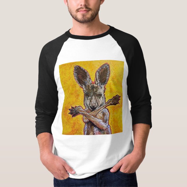 Kung-Fu Kangaroo T-Shirt (Front)