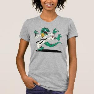 Kung Fu Lizard Zombie T-Shirt