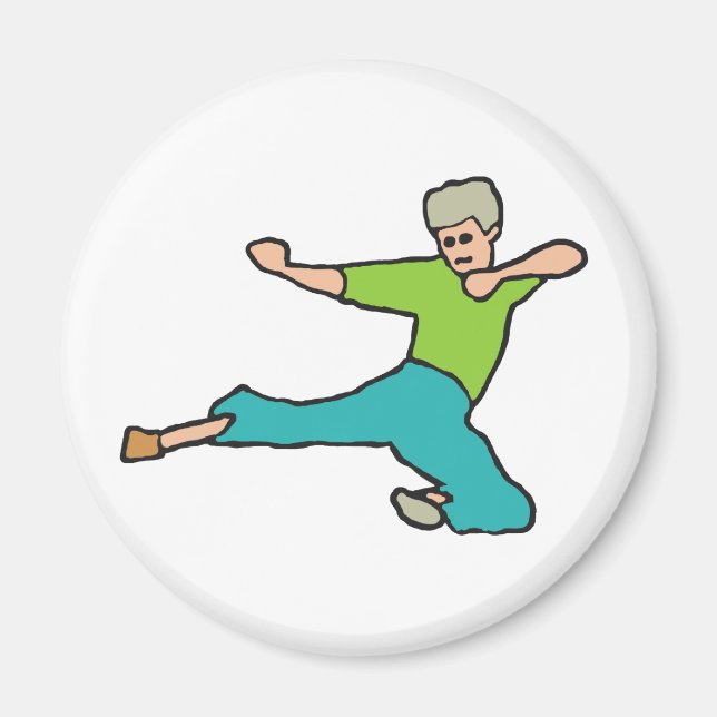 Kung Fu Magnet (Front)