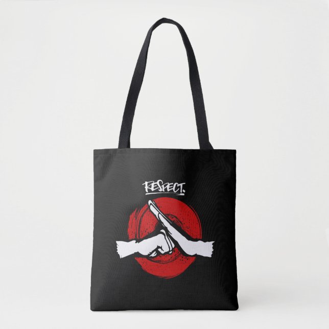 Kung Fu - Martial Arts - Respect Tote Bag (Front)