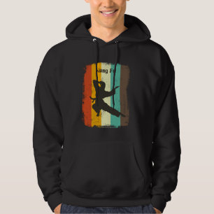 Kung Fu Retro 70s Vintage Martial Arts Lover Hoodie