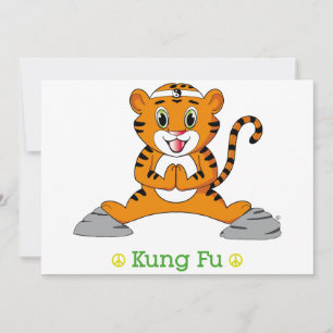 Kung Fu Tiger™ Invitation