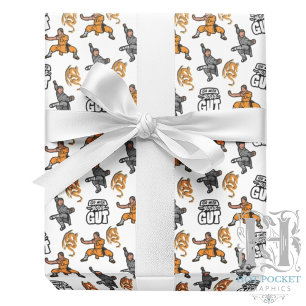 Kung Fu Wrapping Paper