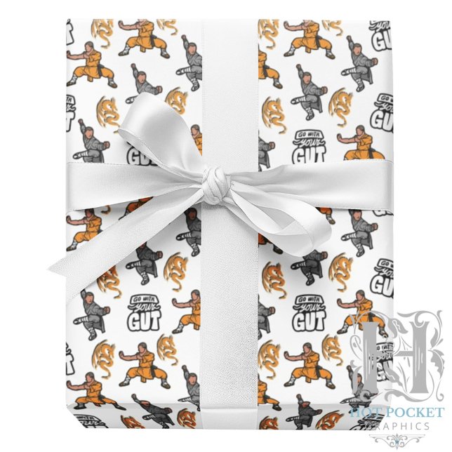 Kung Fu Wrapping Paper (Creator Uploaded)