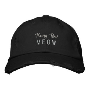 Kung Pow MEOW Embroidered Hat