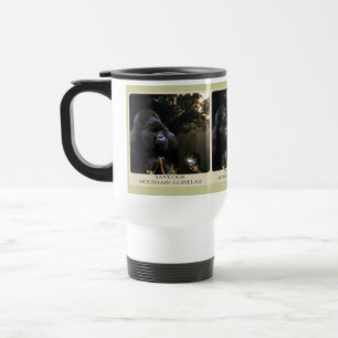 Kunga Mountain Gorilla & Frog Travel Mug