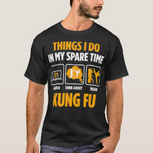 KungFu and Karate Funny Martial artists  T-Shirt