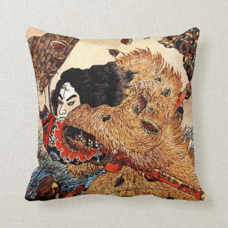 Kuniyoshi Kinhyōshi yōrin, hero of the Suikoden Cushion
