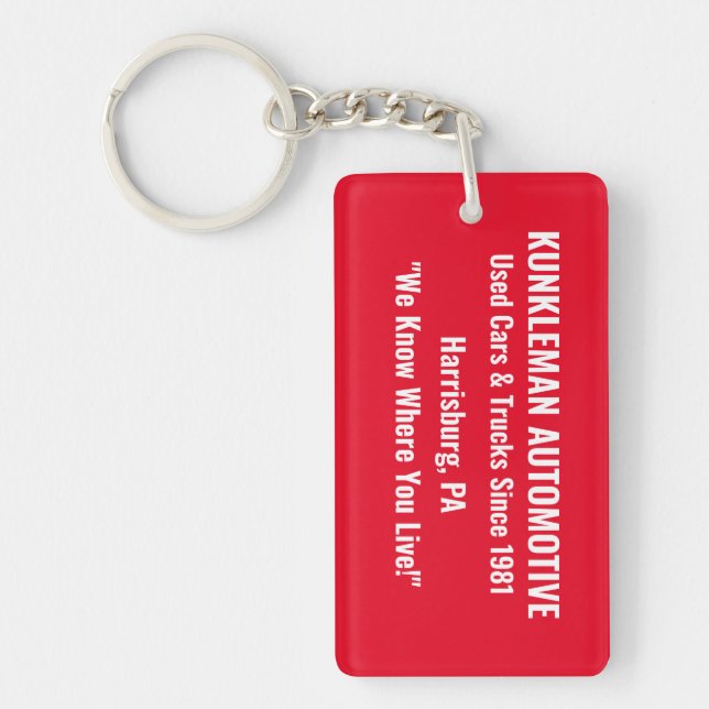 Kunkleman Keychain (Front)