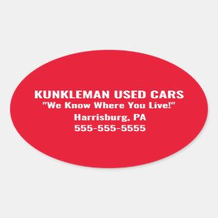 Kunkleman Sticker