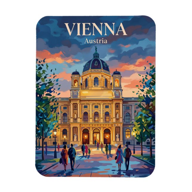 Kunsthistorisches Museum Austria Magnet (Vertical)
