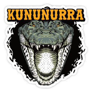 Kununurra, Western Australia Crocodile Sticker