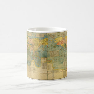 Kunyu Wanguo Quantu 1602 Japanese World Map Coffee Mug