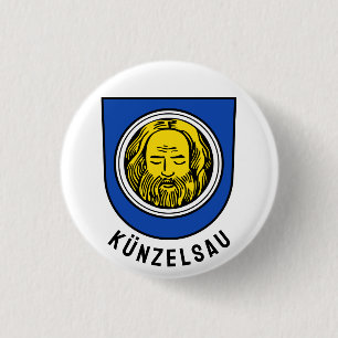 Künzelsau coat of arms, Germany 3 Cm Round Badge