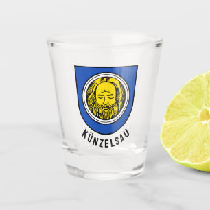 Künzelsau coat of arms, Germany Shot Glass