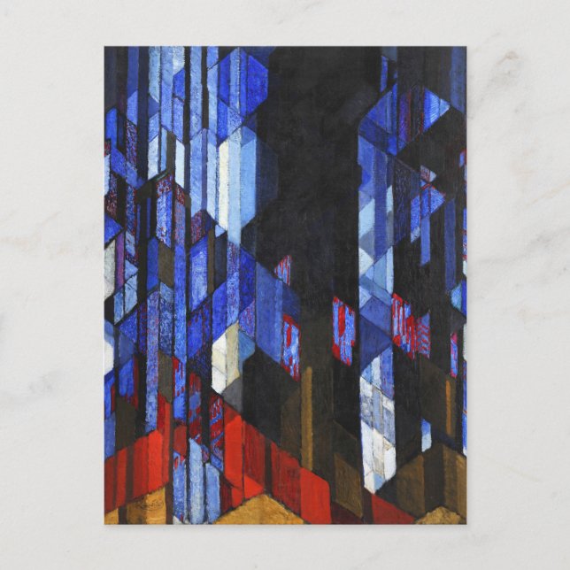 Kupka The Cathedral Fine Art Postcard (Front)