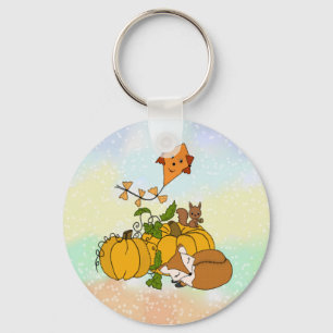 Kürbis key ring