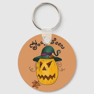 Kürbiskopf Key Ring