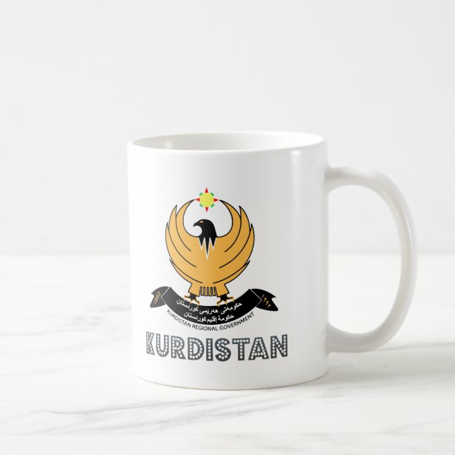 kurd Emblem Coffee Mug (Right)