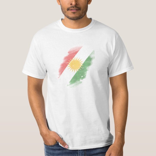 Kurdish flag T-Shirt (Front)