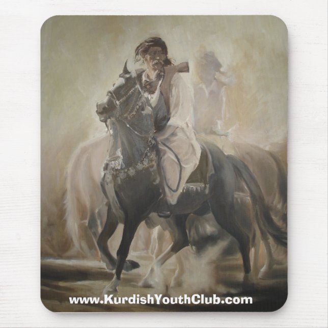 Kurdish Horse, Kurdish Horse Mouse Pad (Front)