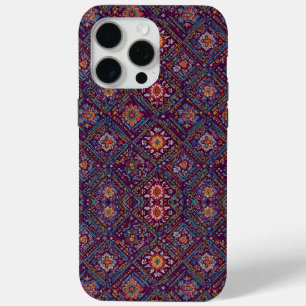 Kurdish Mosaic Floral Pattern Phone Case