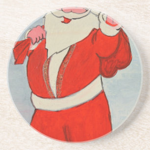 Kurdish Santa Coaster