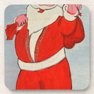 Kurdish Santa Coaster