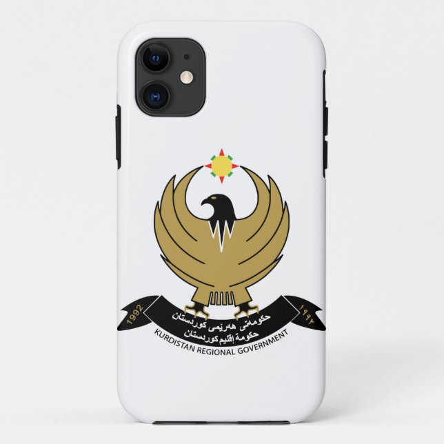 Kurdistan Coat of Arms Case-Mate iPhone Case (Back)