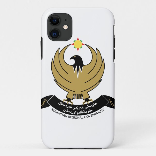 Kurdistan Coat of Arms Case-Mate iPhone Case (Back)