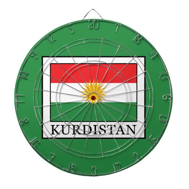 Kurdistan Dartboard (Front)