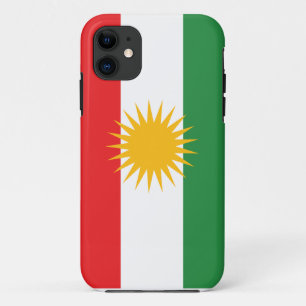 Kurdistan Flag iPhone 11 Case