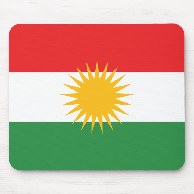 Kurdistan Flag Mouse Pad (Front)